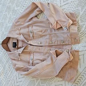 Liverpool Blush Pink Denim Jacket
